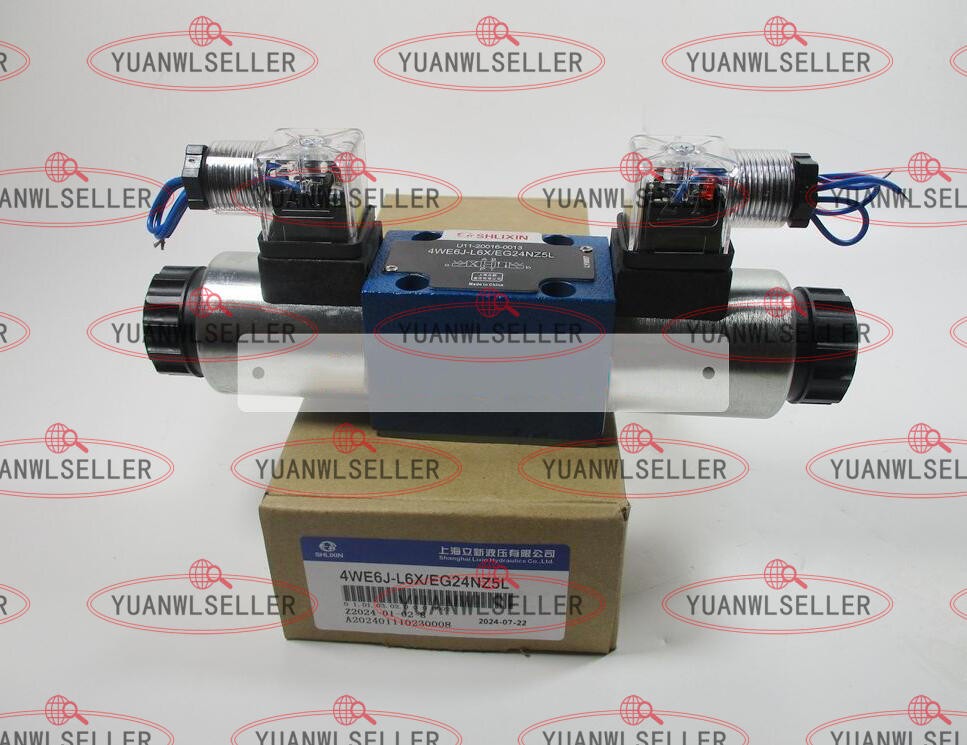 1PCS SHLIXIN hydraulic Solenoid Valve 4WE6J-L6X/EG24NZ5L New
