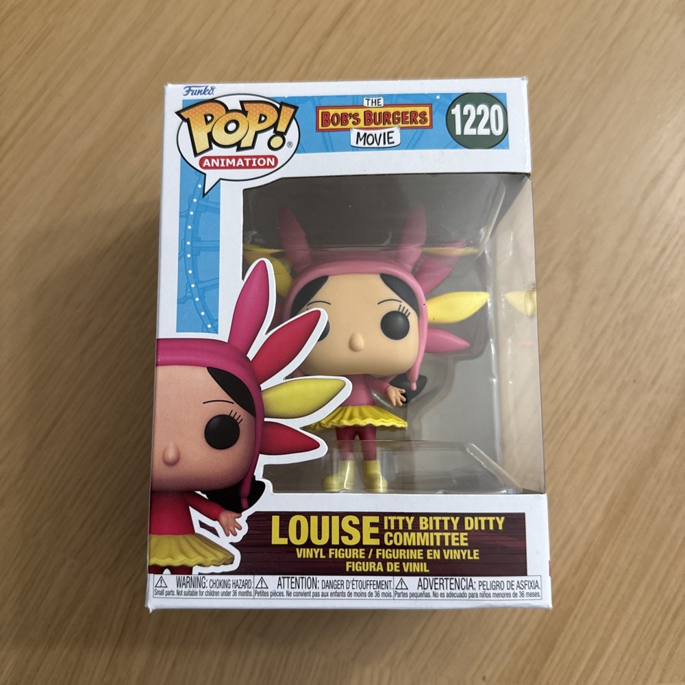 Funko Pop Louise Belcher Itty Bitty Ditty Committee BOB’S BURGERS Movie #1220