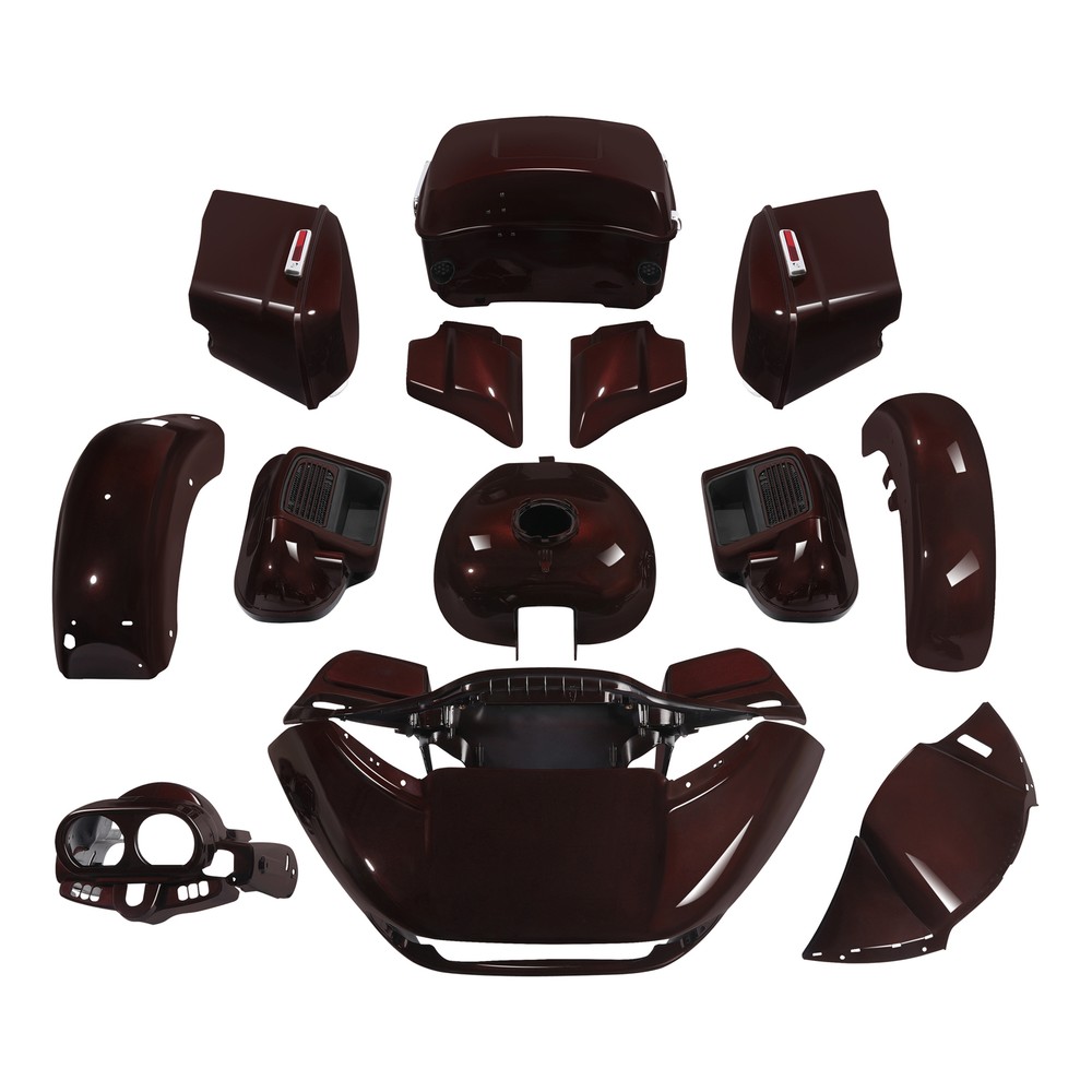 Fairings Bodywork Set Fit For Harley Road Glide Limited 2015-Up Midnight Crimson