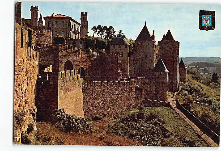 Postcard Citadel of Carcassonne France