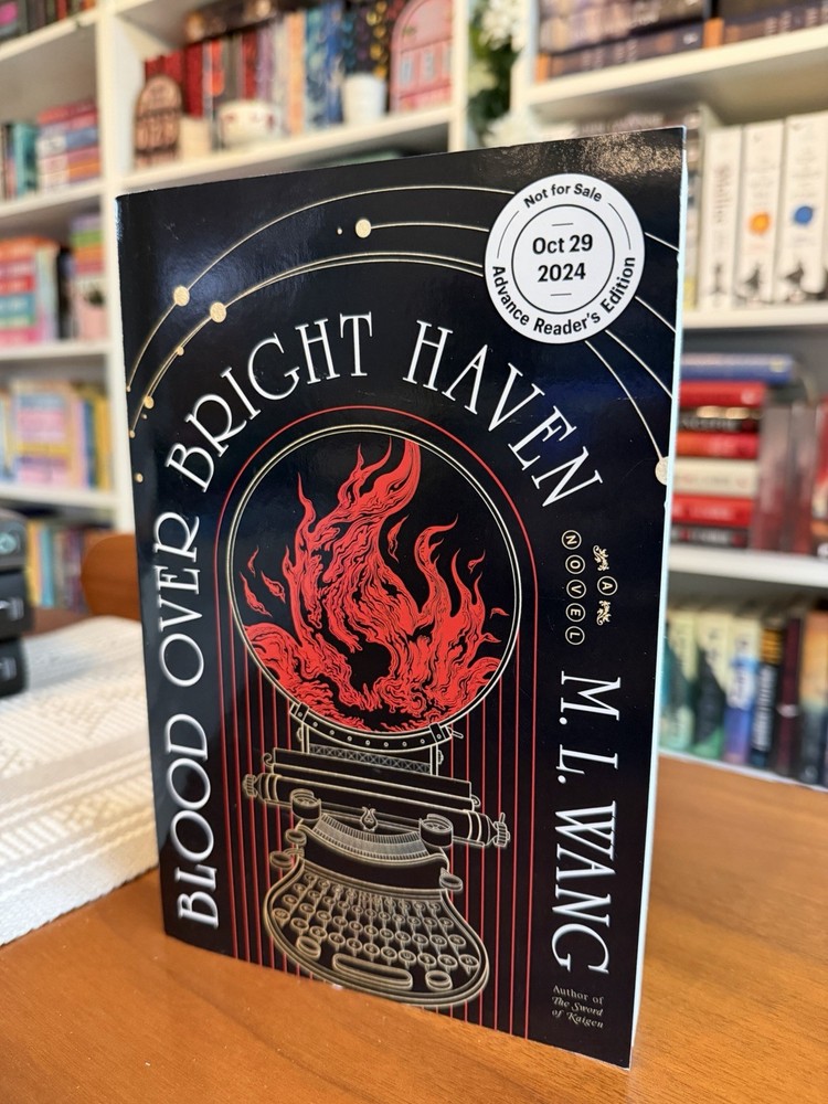 Blood Over Bright Haven arc Advanced Reader Copy Great Condition M.L. Wang