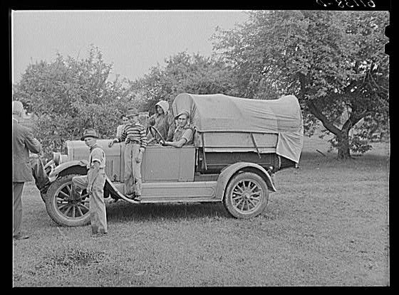 Photo:Migrant fruit workers from Texas. Berrien County, Michigan