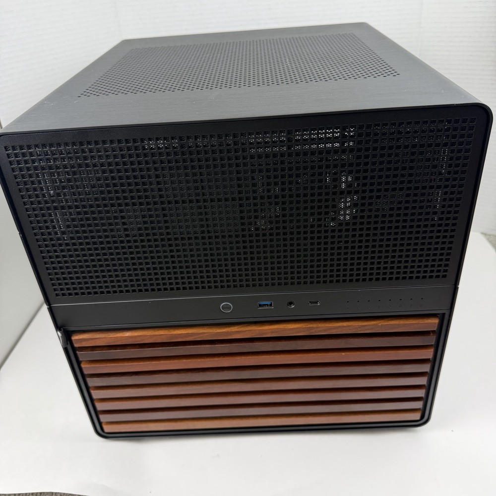 JONSBO N5 NAS Case – Black Aluminum Mini-ITX / Micro-ATX NAS Chassis – Open Box