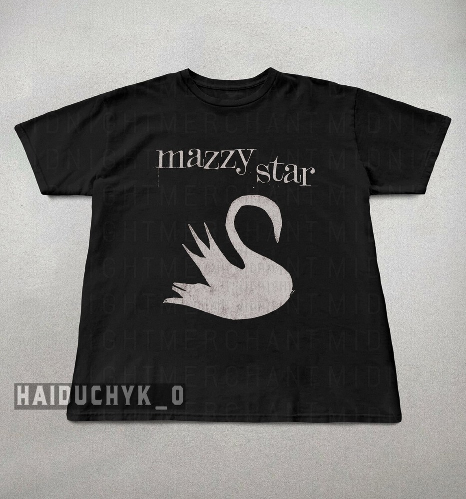 Mazzy Star T-Shirt, Among my Swan Album Unisex Black T-shirt Size S-5XL