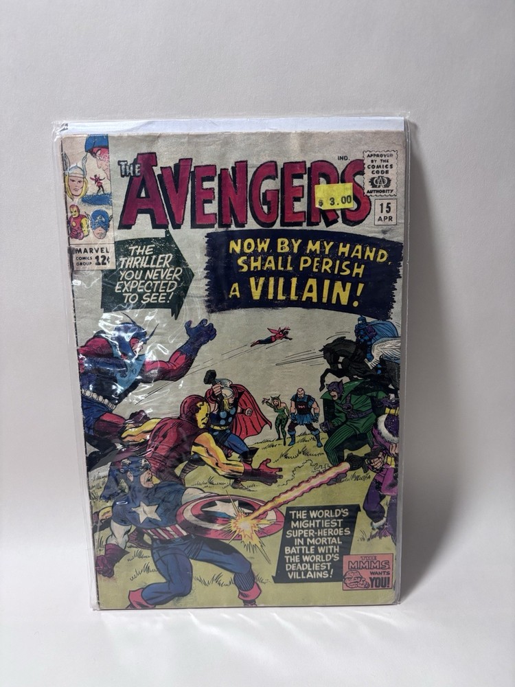 The Avengers #15 (Marvel Comics April 1965)
