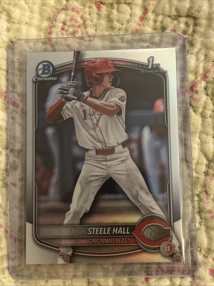 2025 Bowman Draft - Chrome Steele Hall #BDC-20 Refractor (RC)