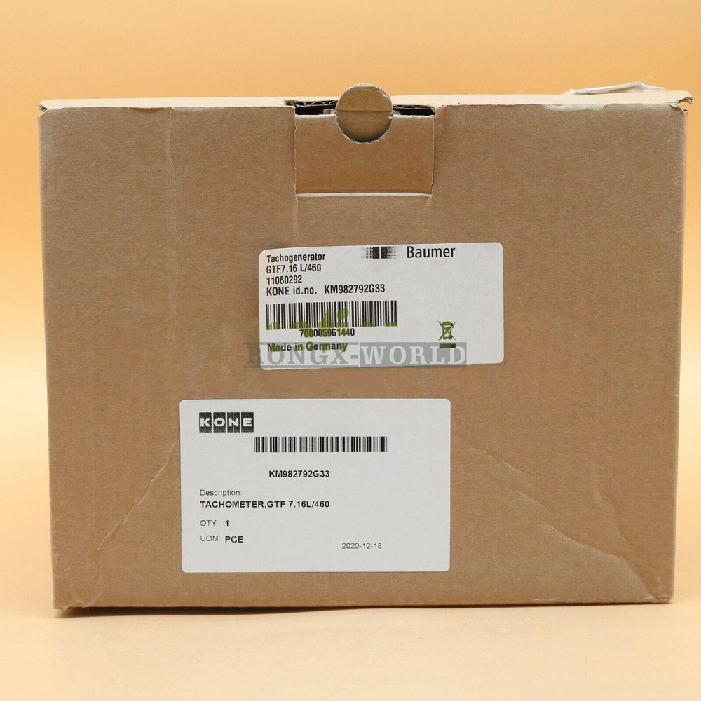 NEW 1PC BAUMER GTF7.16L/460 KNEW 1PCKM982792G33 TachoGenerator HUBNER #E8