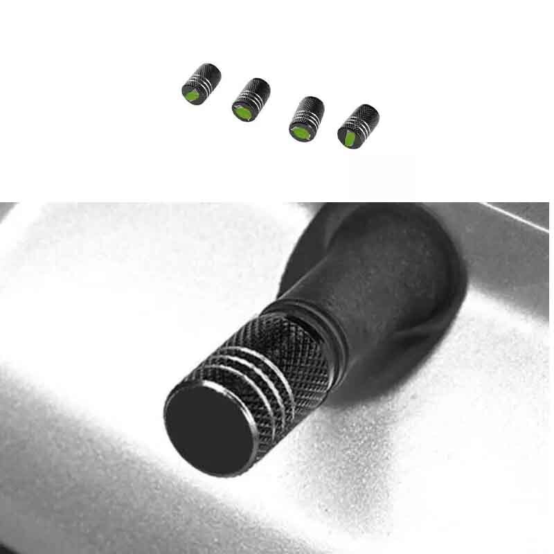 Aluminum Alloy Black Valves Stems Caps Covers 2020-2022 Trim For Cadillac CT4