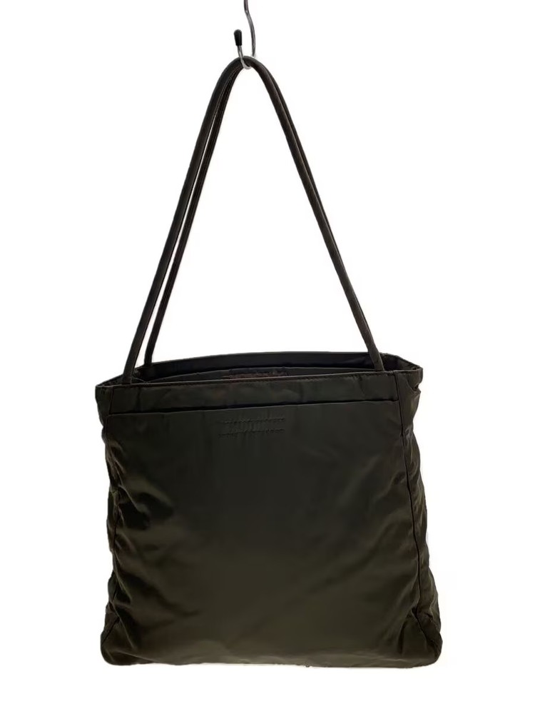 Prada Nylon KHK Handbag Authentic Japan Import