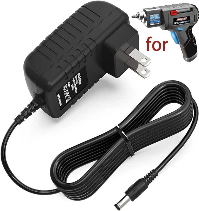 6V Adapter for Channel Lock 33652 33653 PLSL-165 PLSL-165B RapidFire Screwdriver