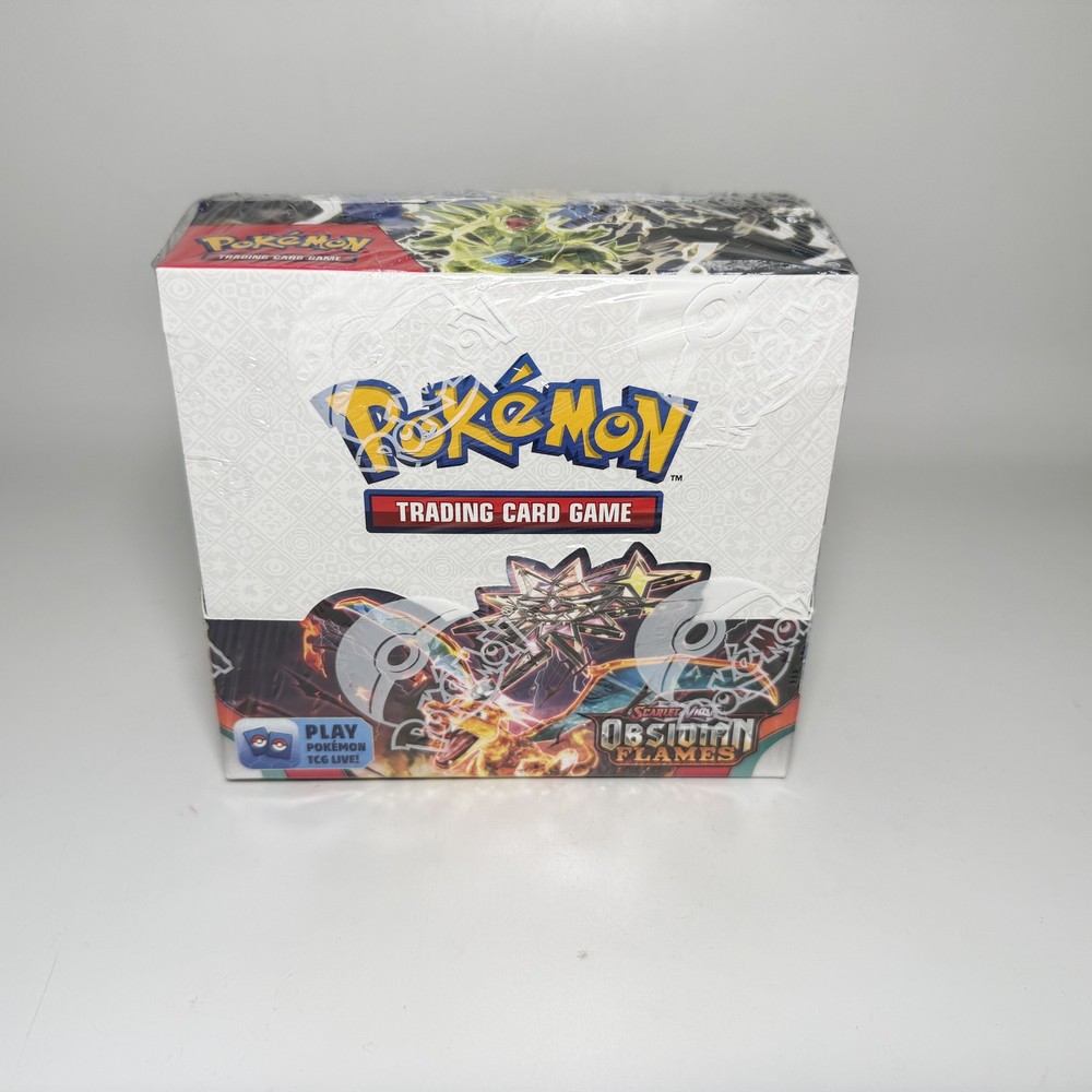 Pokemon 2023 Obsidian Flames Booster Box Factory Sealed