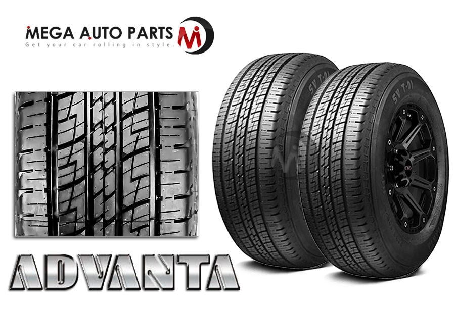 2 Advanta SVT-01 235/60R18 102T All Season Performance Tires 60,000 Mi Warranty