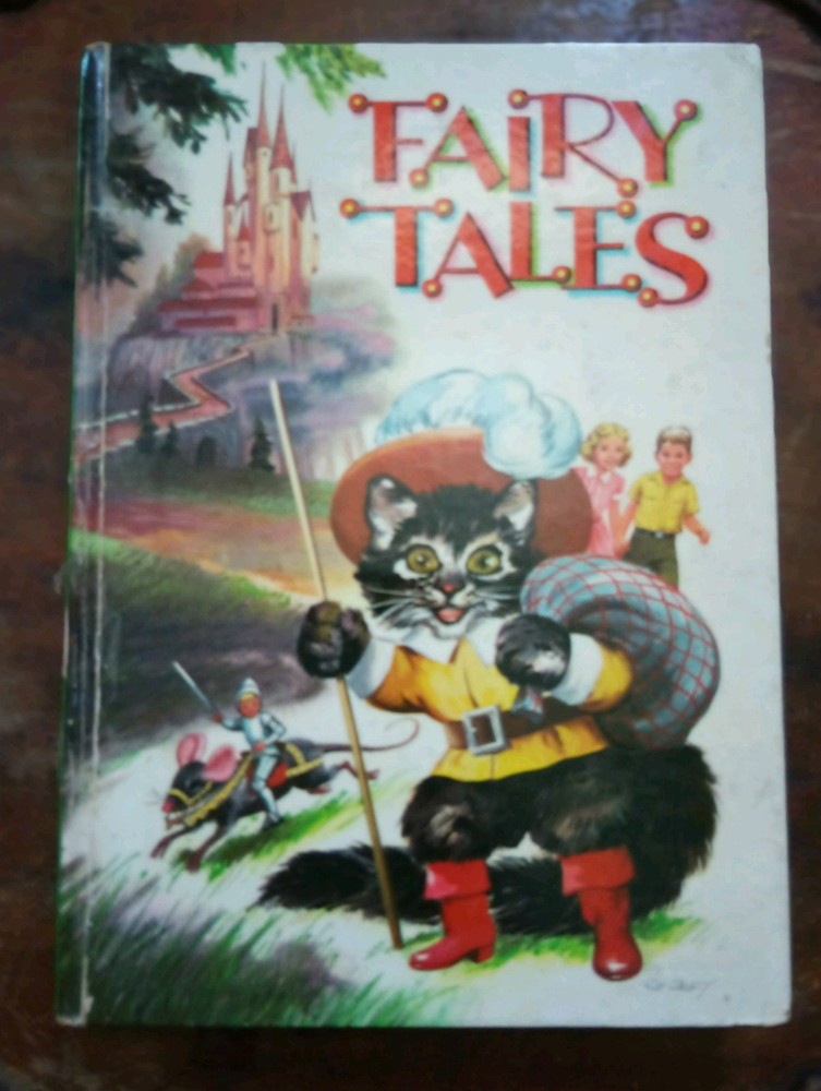 Fairy Tales, Children's Book, Copyright 1950, Hardcover, Katharine Gibson