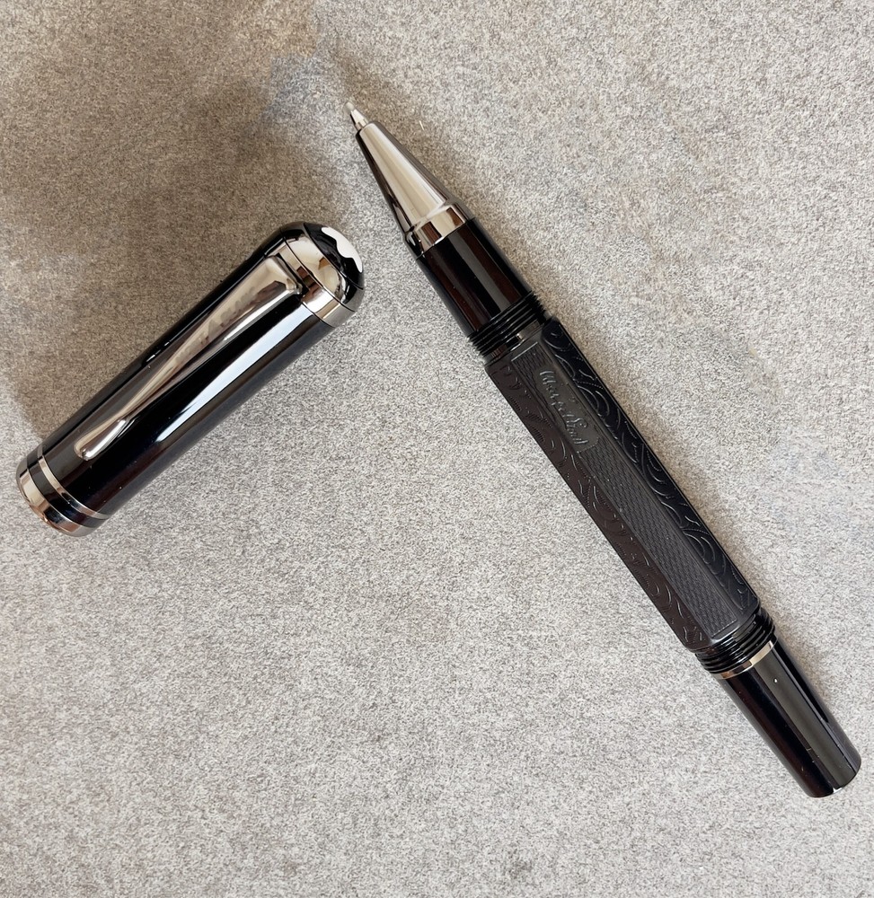 Deluxe Writers Series Black Color 0.7mm Rollerball Pen No Box