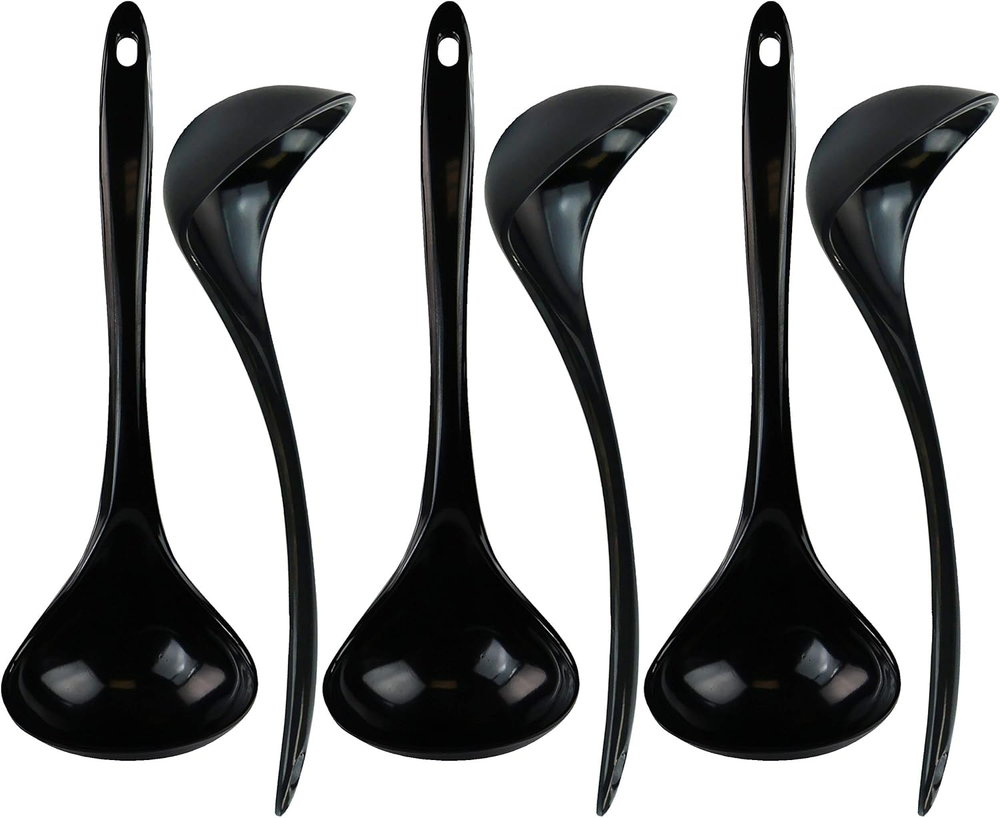 Melamine Soup Ladle Kitchen Utensil, Premium Quality Utensil with Heat Resistant