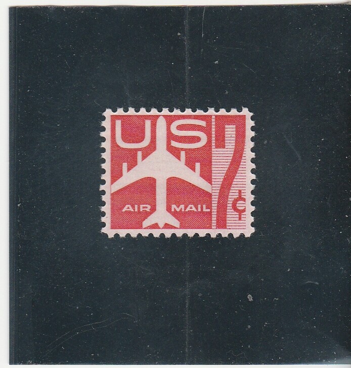 Scott #C60 US Air Mail Jet Mint Never Hinged Original Gum