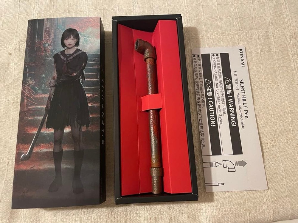 KONAMI SILENT HILL f Overseas Bonus Pen Collectible Limited Edition Item