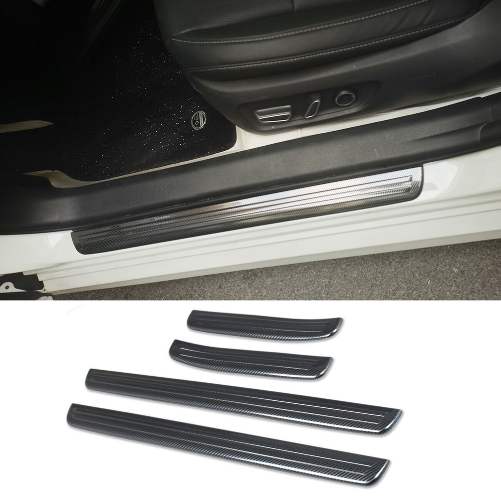 For Toyota Camry 2024 2025 Outside Door Sill Scuff Plate Guard Cover Trims
