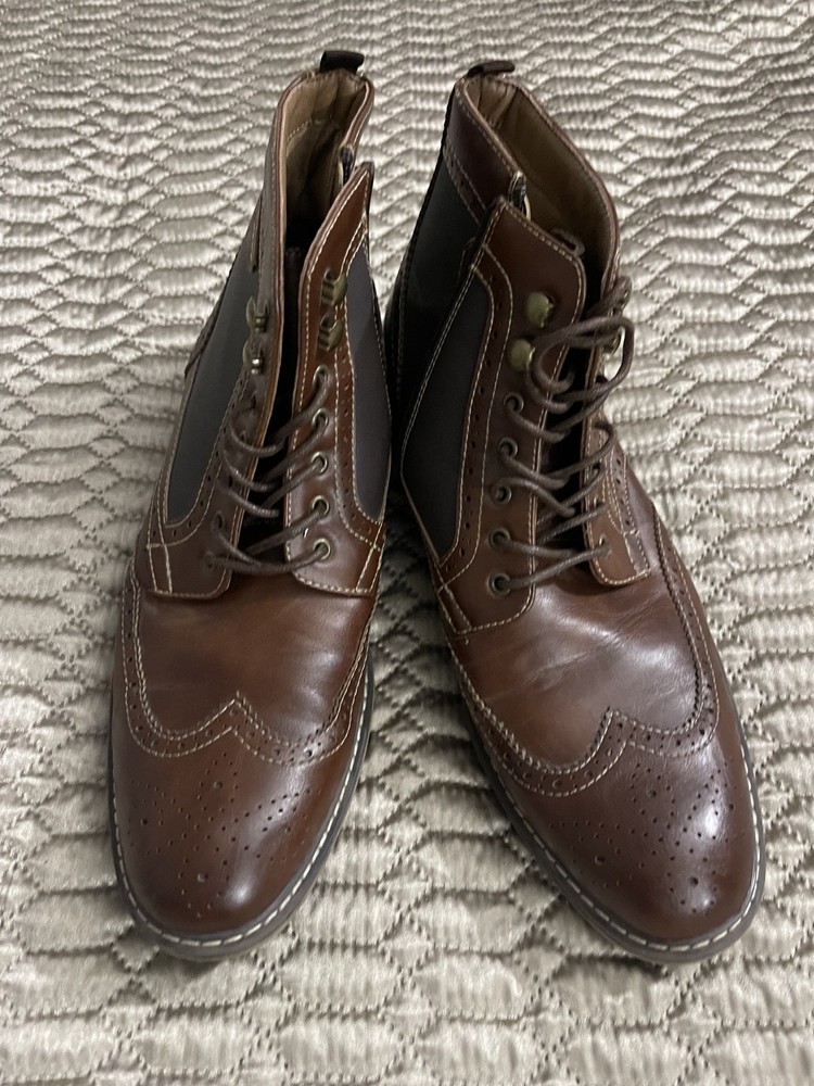 Men’s Sonoma Ankle Boots Size 12. Brown.  Excellent Condition