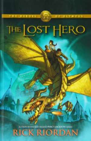 The Lost Hero (Heroes of - Library Binding, by Riordan Rick - Acceptable