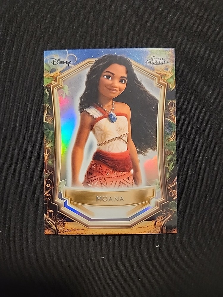2025 Topps Disney wonder Chrome Enchantments Moana SSP