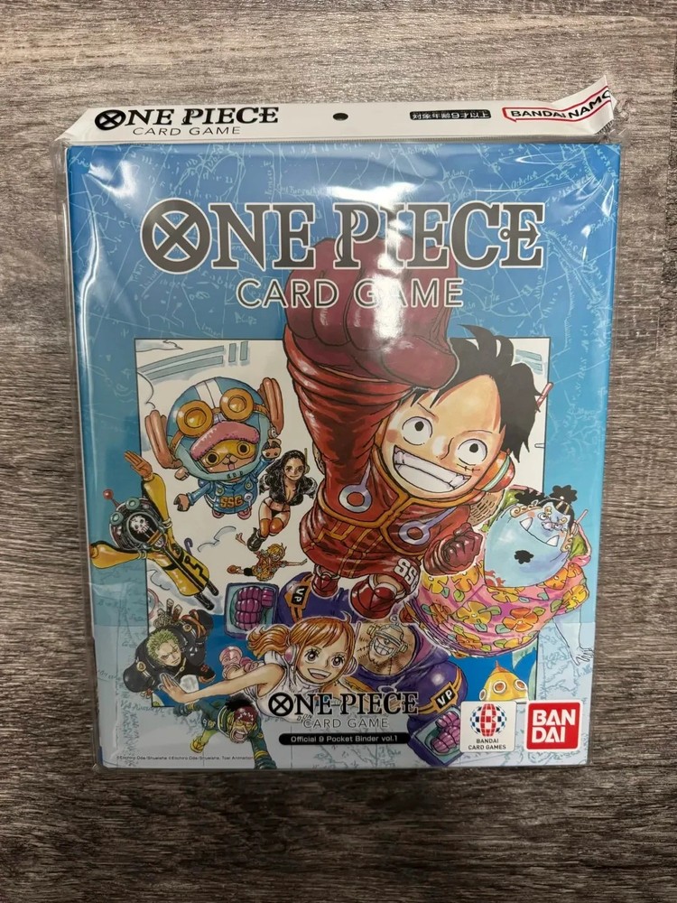ONE PIECE Card Game Official 9-Pocket Binder Vol.1 English Sealed Bandai 10 DON