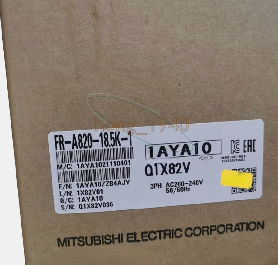 ONE New MITSUBISHI inverter FR-A820-18.5K-1 replace FR-A720-18.5K