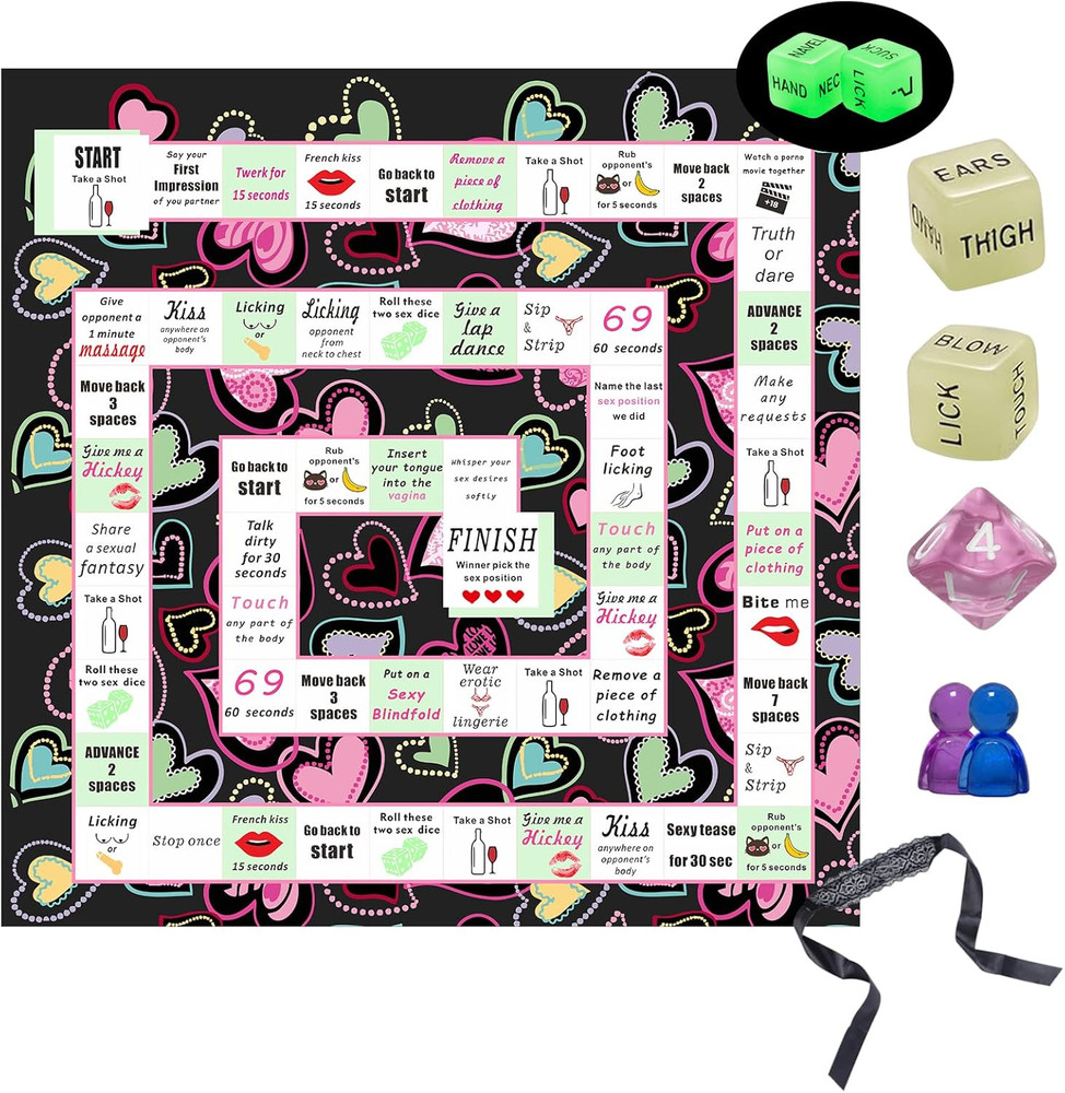 Couple Board Game for Date Night - Romantic Couple Games for Date Night Sex Game