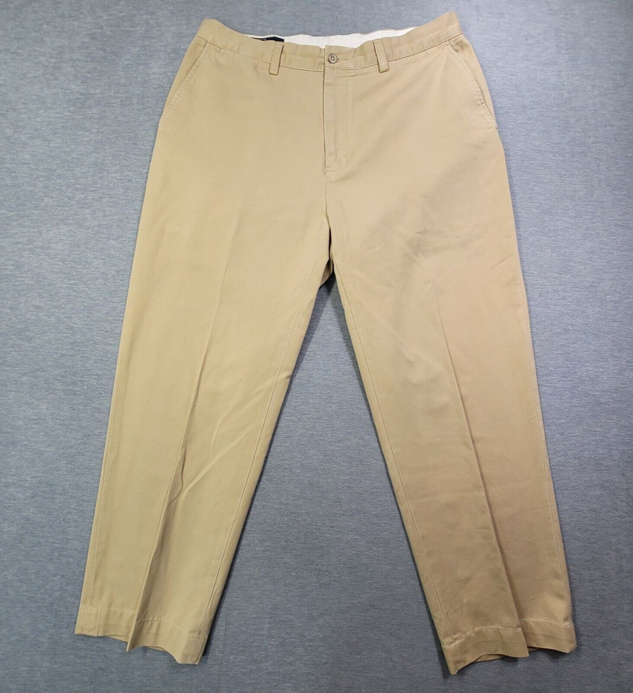 Polo Ralph Lauren Pants Mens 34x30 Beige Prospect Straight Relaxed Chino VTG