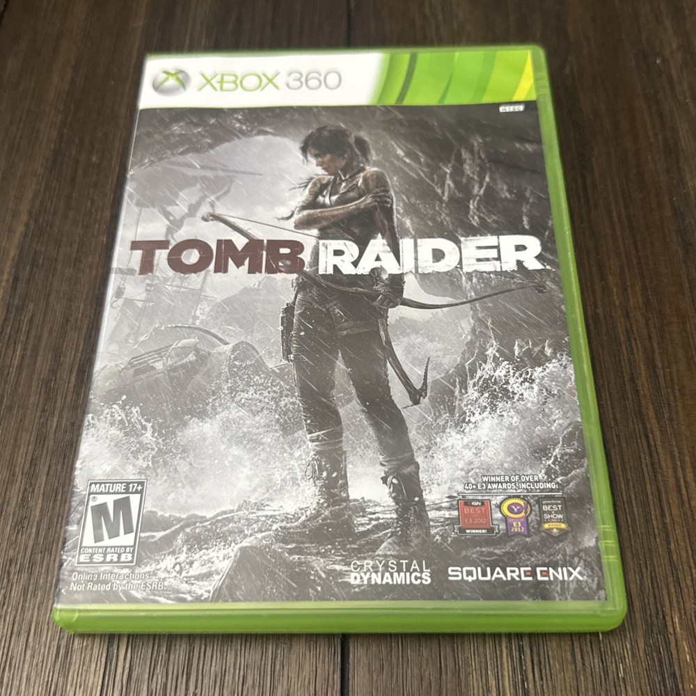 Tomb Raider (Microsoft Xbox 360, 2013) w/ Manual Complete | CIB | Tested