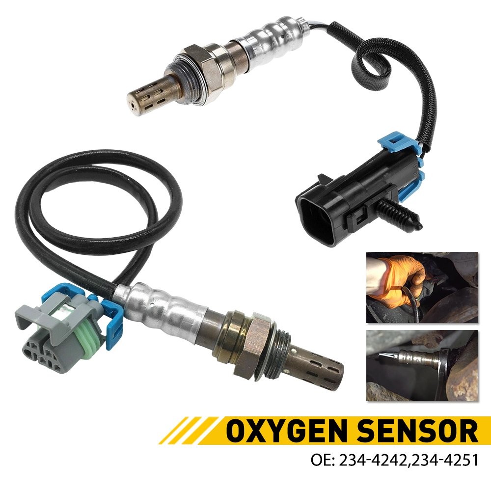 2PCS Up+Downstream O2 Oxygen Sensor For 2008 2009 Saturn 2010 Sky Base 2.4L USA