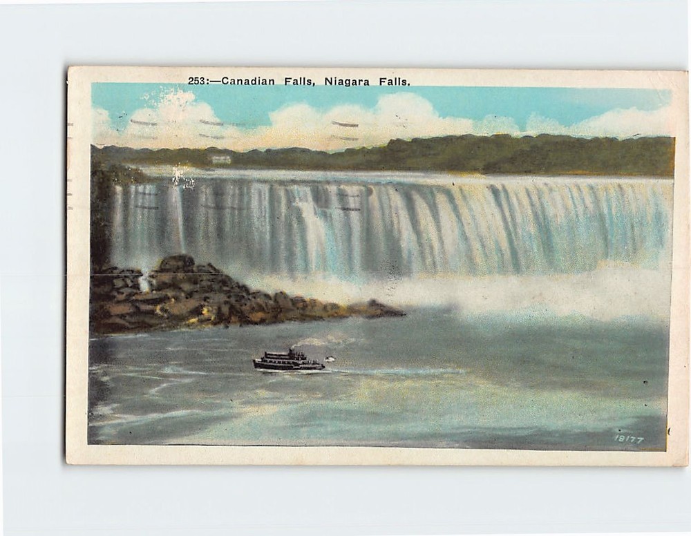 Postcard Niagara Falls North America