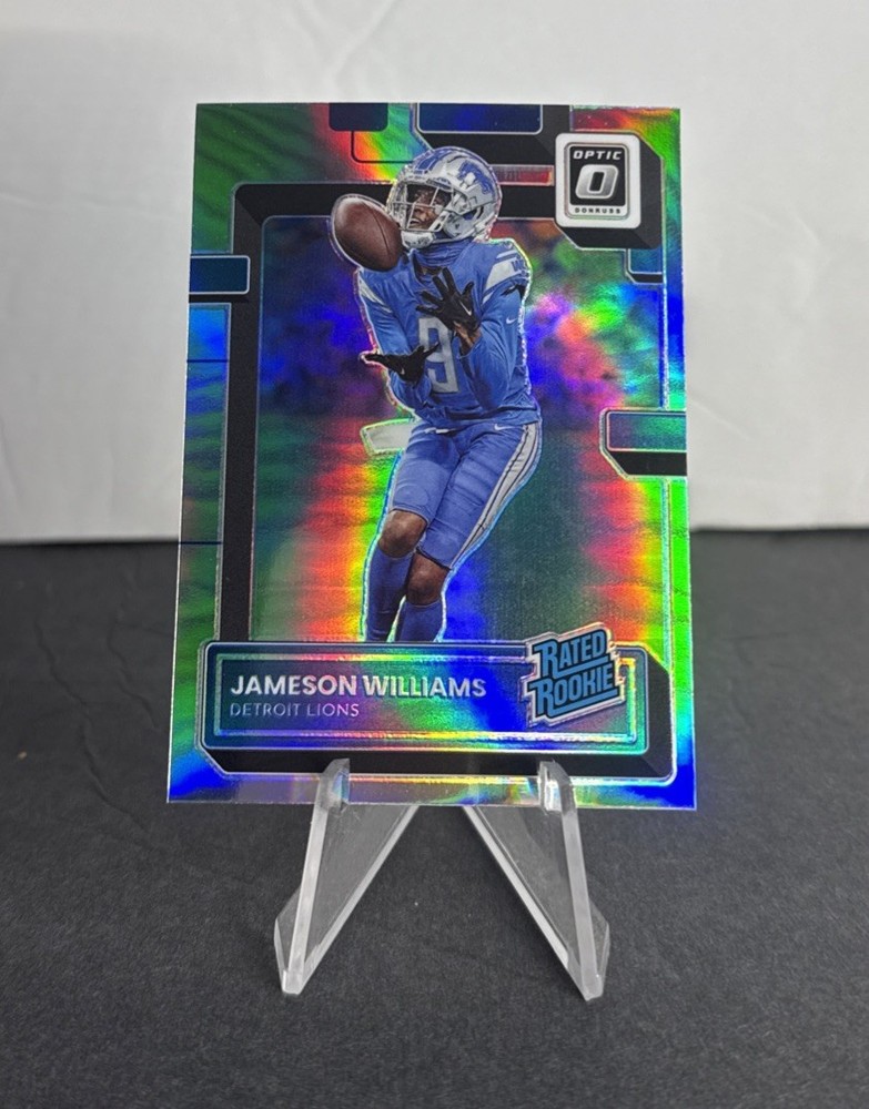 2022 Panini Donruss Optic Downtown Jameson Williams Silver #208