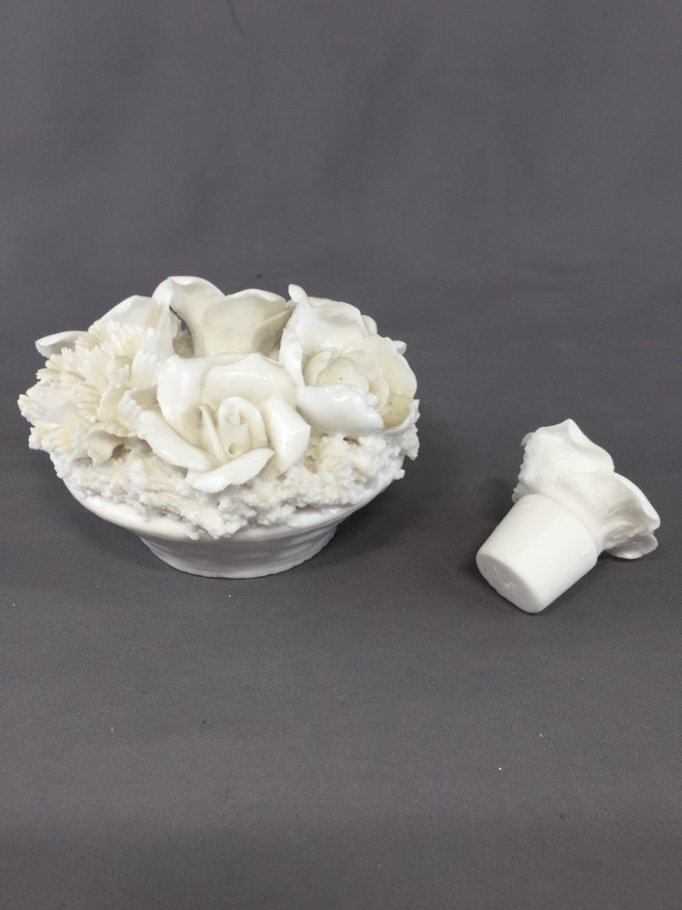 Vintage Lenville China Ardalt Verithin Floral Taper Candle Holder Made in Japan