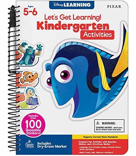 Disney Learning Let's Get learning! Kindergarten - Paperback - Acceptable w