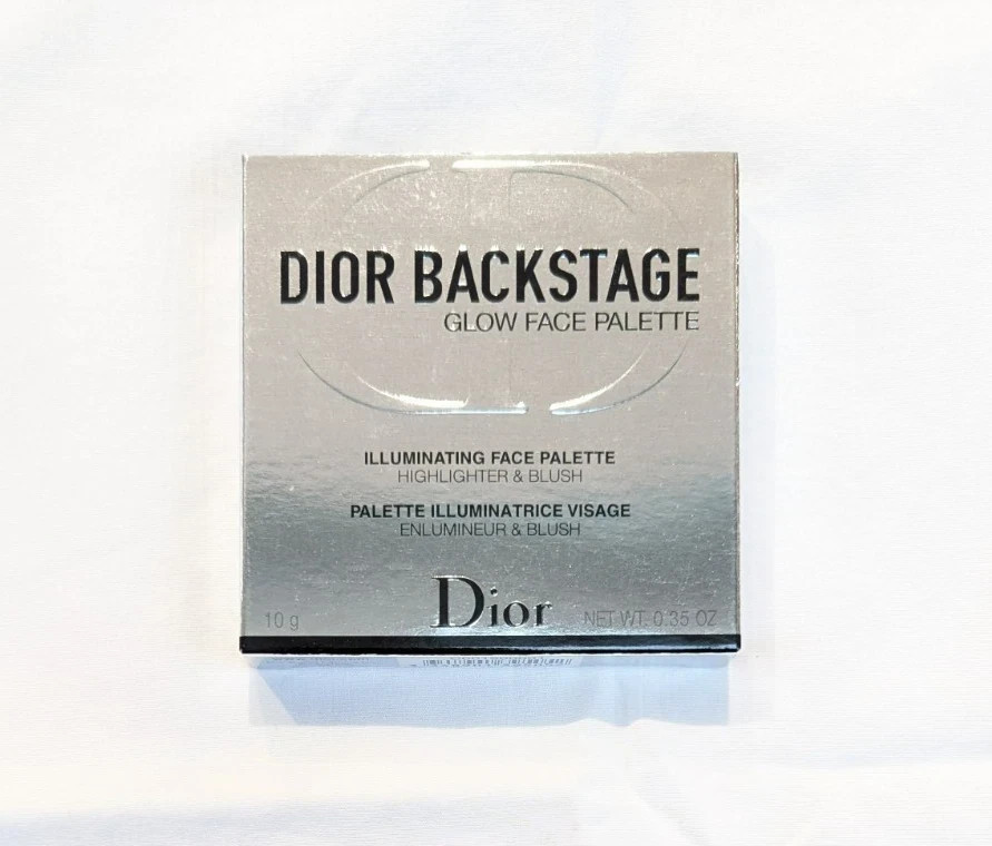 Dior Backstage Glow Face Palette 002 Universal Highlghter / Blush 0.35 Oz. NEW