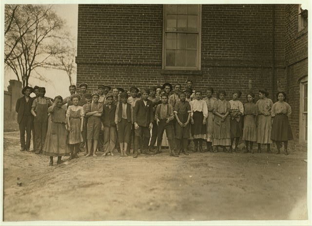Bibb Mill,Macon,Georgia,Child Labor,Lewis Wickes Hine,January 1909,Kids