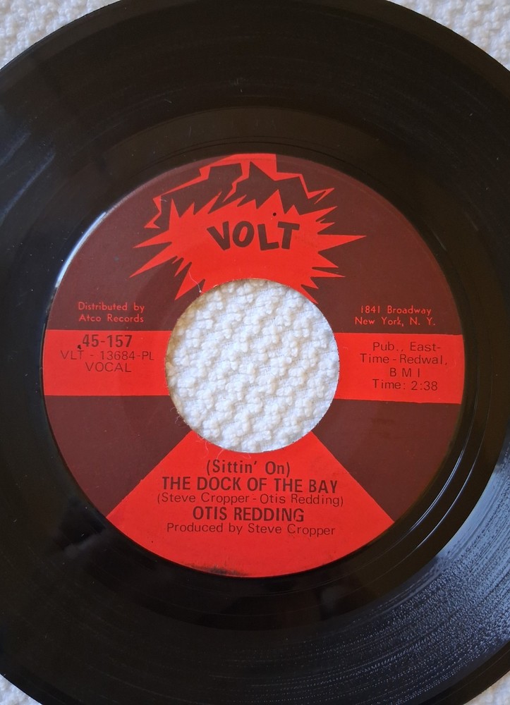 Otis Redding, (Sittin' On) The Dock Of The Bay/Sweet Lorene, 45rpm, Volt 45-157