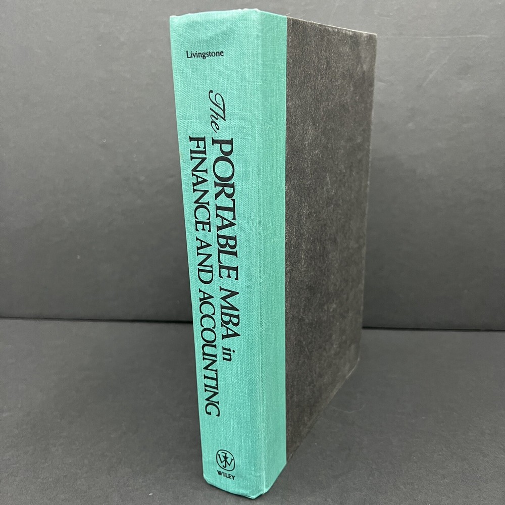 The Portable MBA in Finance and Accounting by Living stone 1992 First Edition