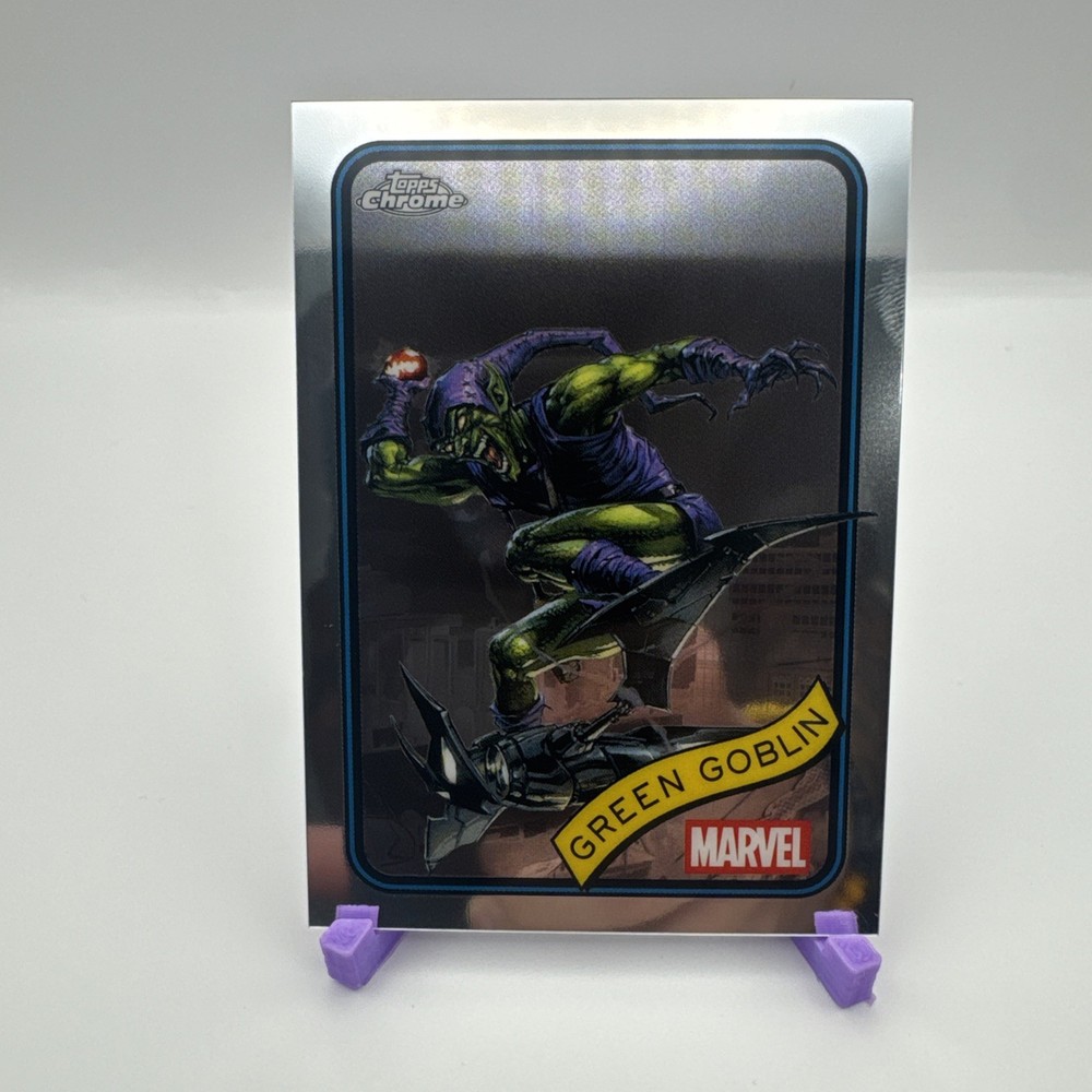 2025 Topps Chrome Marvel Green Goblin #161 Mint