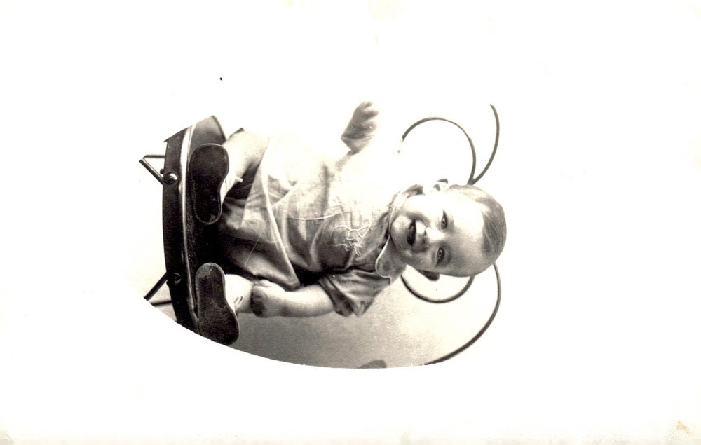 C1910 Gordon Le Ray Baby Infant Portrait Real Photo Postcard RPPC AZO