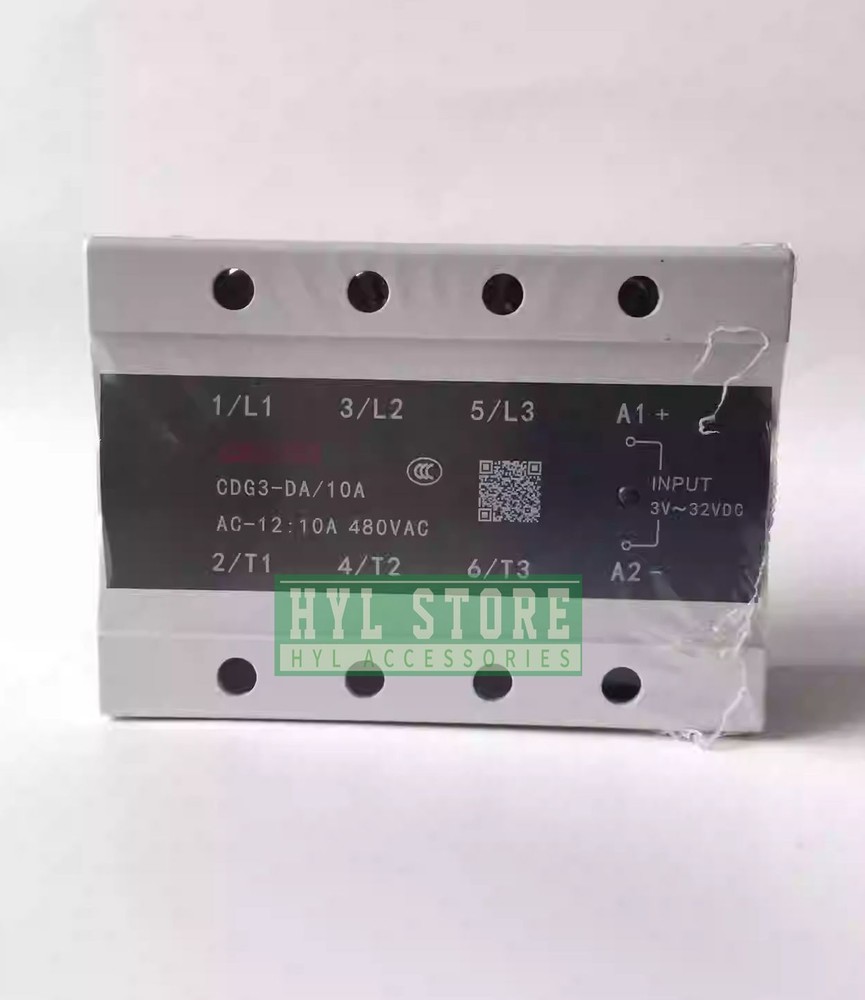 1Pcs New For Three phase solid state relay CDG3-DA 10A 480VAC