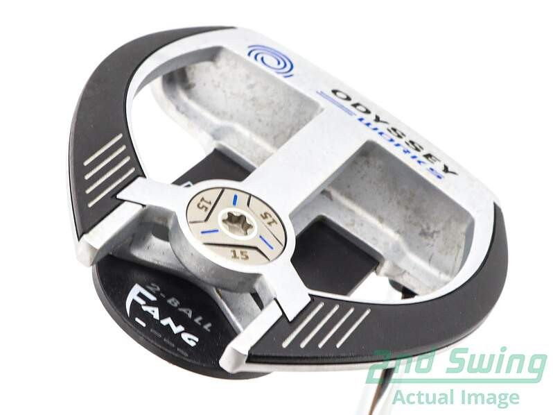 Odyssey Works Tank Cruiser 2-Ball Fang Putter Right-Handed 38in Steel Shaft