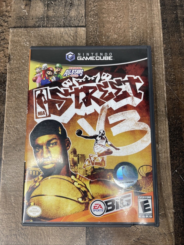 NBA Street Vol 3 Nintendo GameCube Complete in Box Read