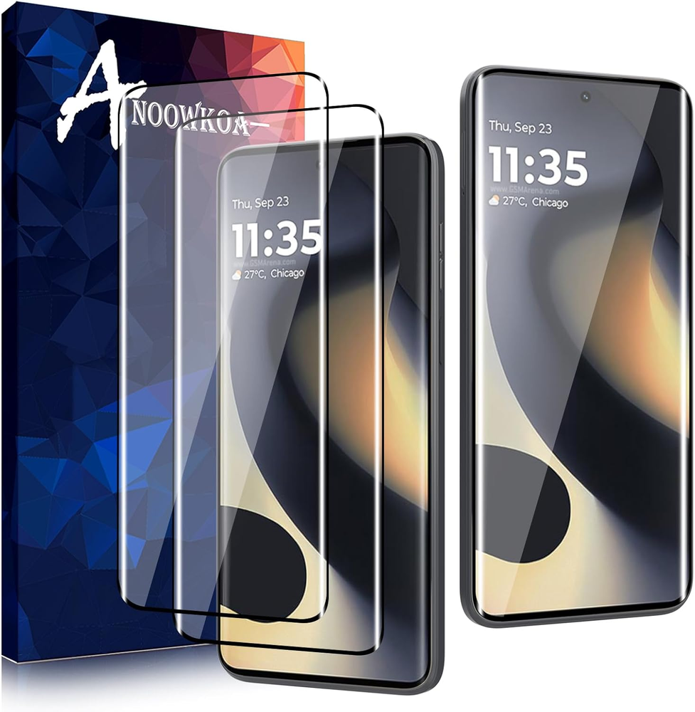 [2 Pack] Compatible with Moto Edge (2024) / Moto Edge (2023) 3D Screen Protector