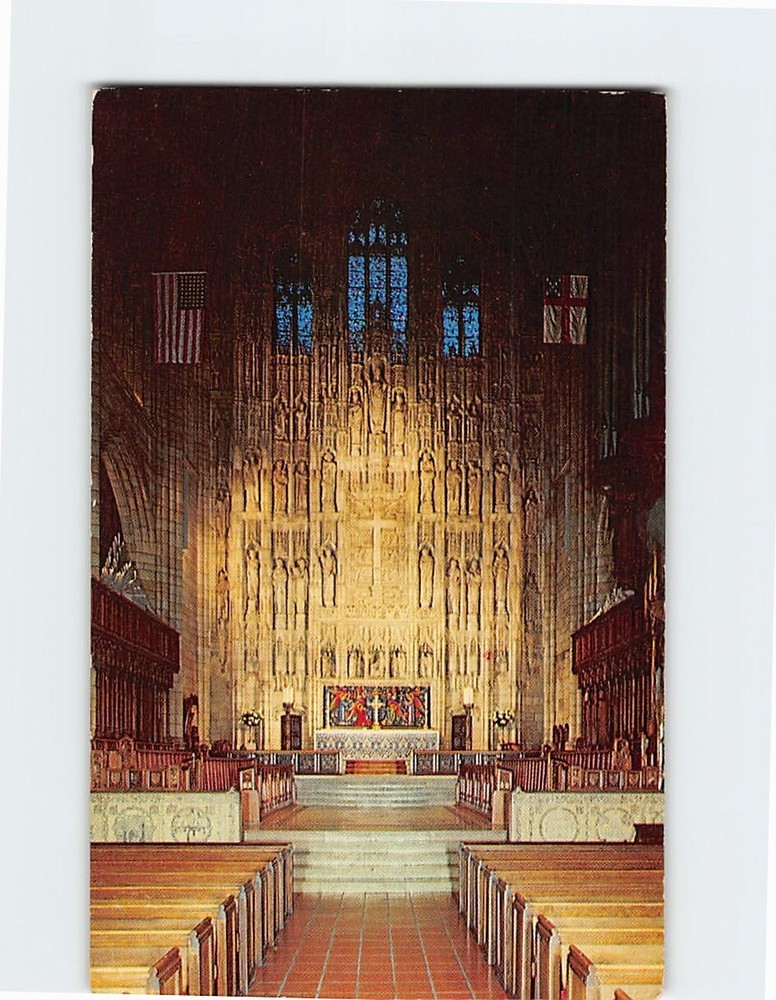 Postcard St. Thomas Episcopal Church New York City New York USA