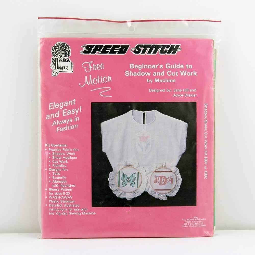 Beginner's DIY Shadow and Cut Work Kit for Sheer Blouse Design