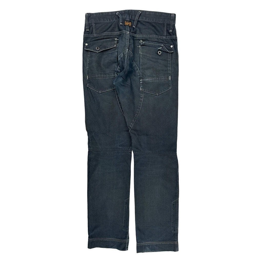 G-Star Double Knee Cargo Pants - 32W 31L Gray Cotton