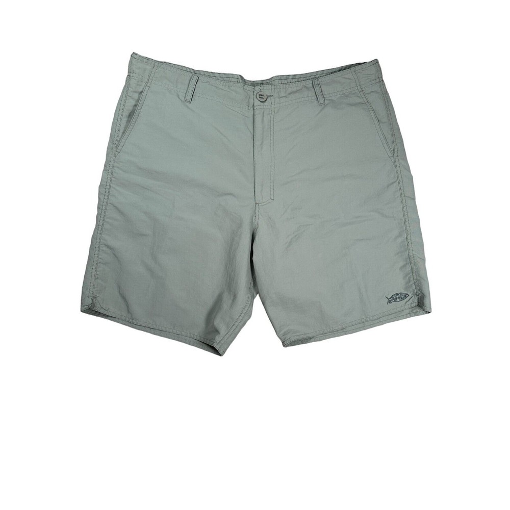 Aftco Shorts Mens Size 38 Green Nylon 8