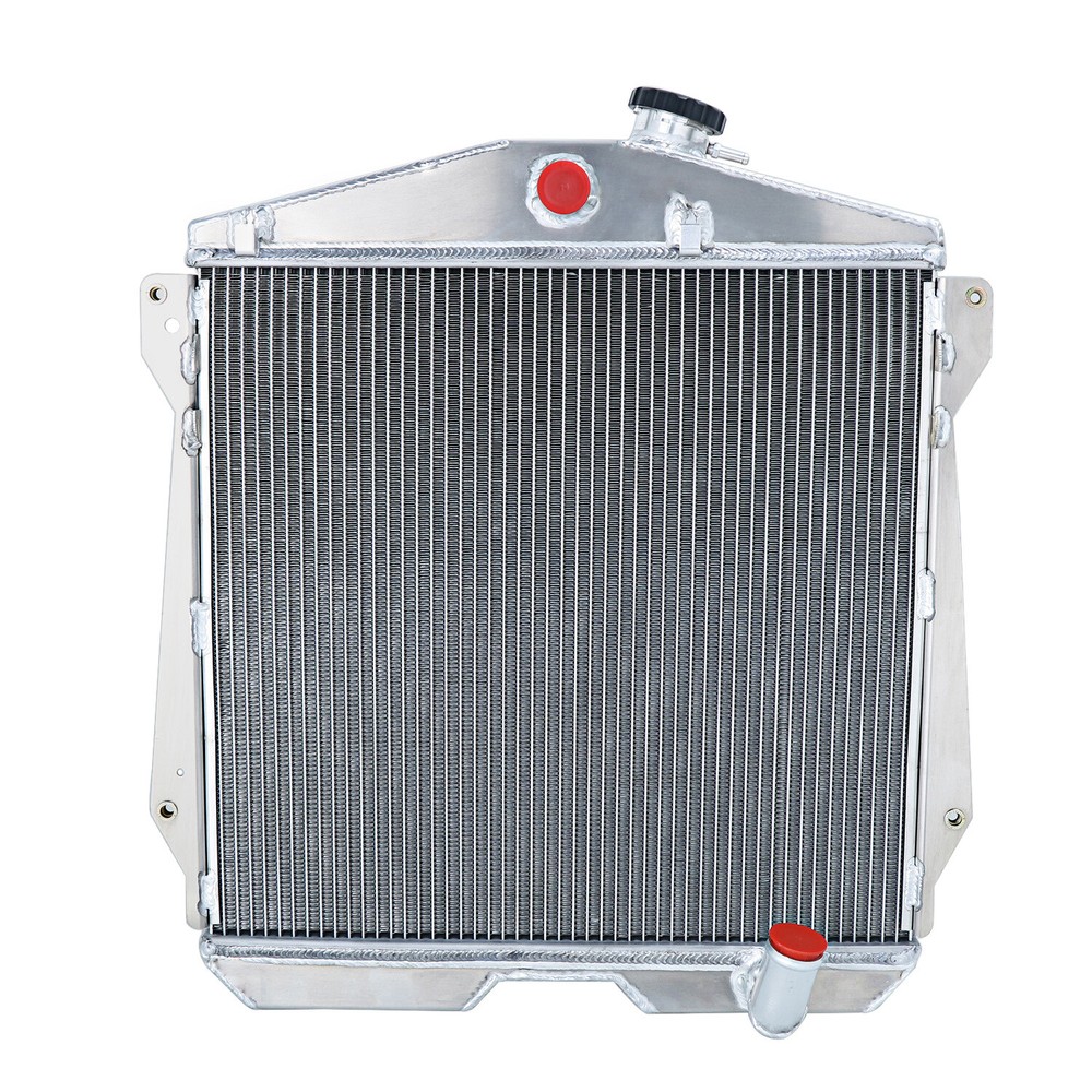 4 Rows Radiator fit For 1943-1948 Chevy Cars Sedan Coupe 3.5L 3.8L L6 V8 Swap US